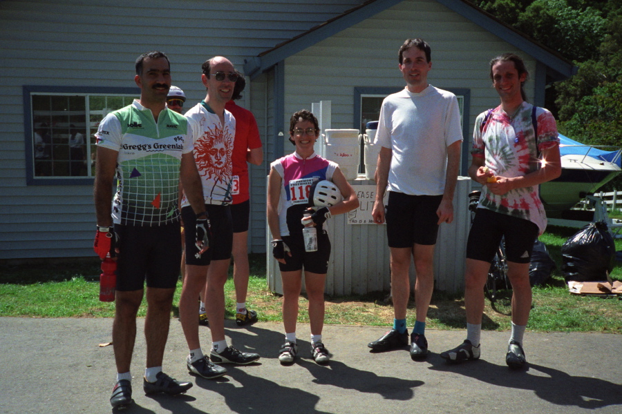 Group photo at Palomares rest stop