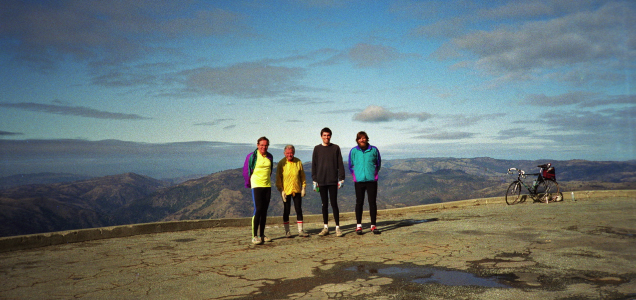 Group photo on Mt. Hamilton.