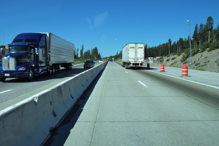 Crossing Donner Summit (7239ft)