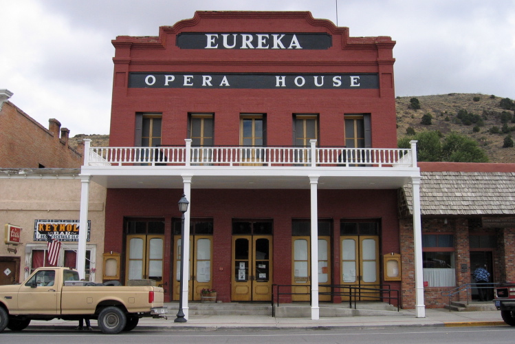 Opera House in Eureka, NV.