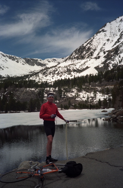 Bill at Rock Creek Lake.