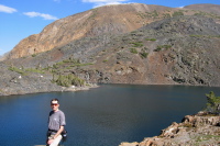 Bill at Lake Helen (10101ft)