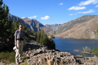 Bill at Odell Lake (10267ft).