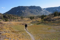 Bill at Lundy Pass (10310ft).