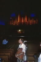 David at the Mormon Tabernacle.