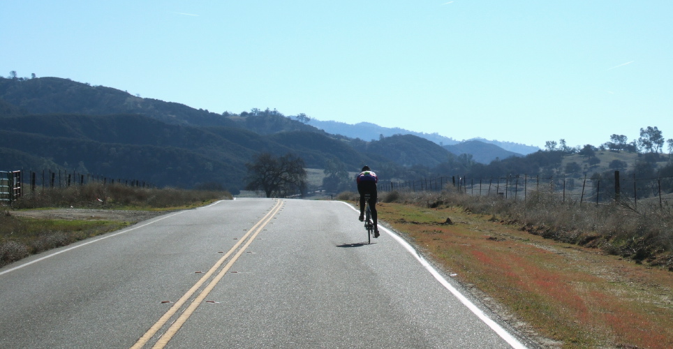 Ken Straub climbs into upper Rabbit Valley.