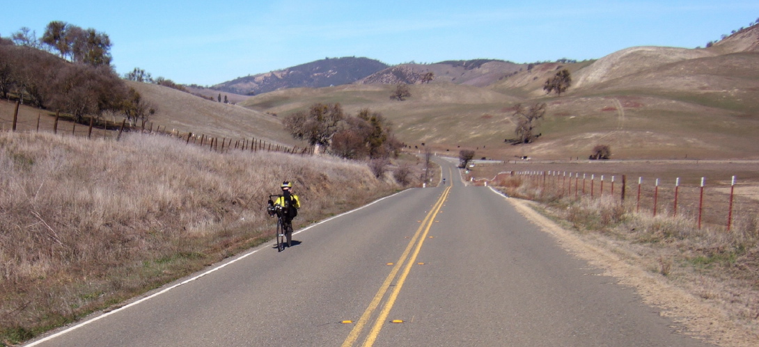 Zach Kaplan begins the climb up Dry Lake Valley.