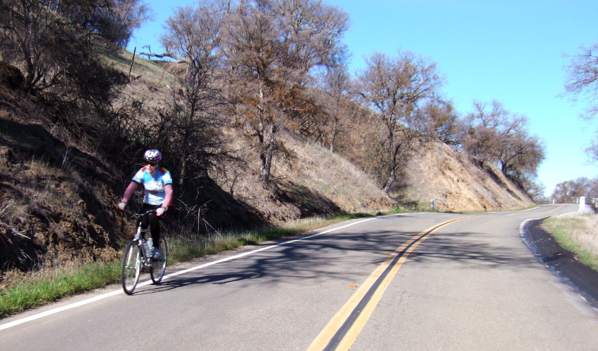 Descending from the Bear Valley-San Benito divide (2).