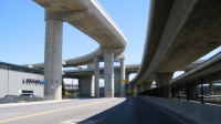 Ramps and overpasses leading to SFO (5ft)