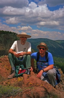 Bill and Charlie on San Joaquin Ridge