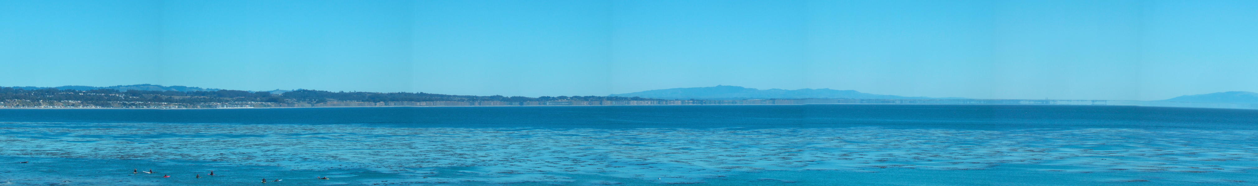 Illusory cliffs along the coast of Santa Cruz County