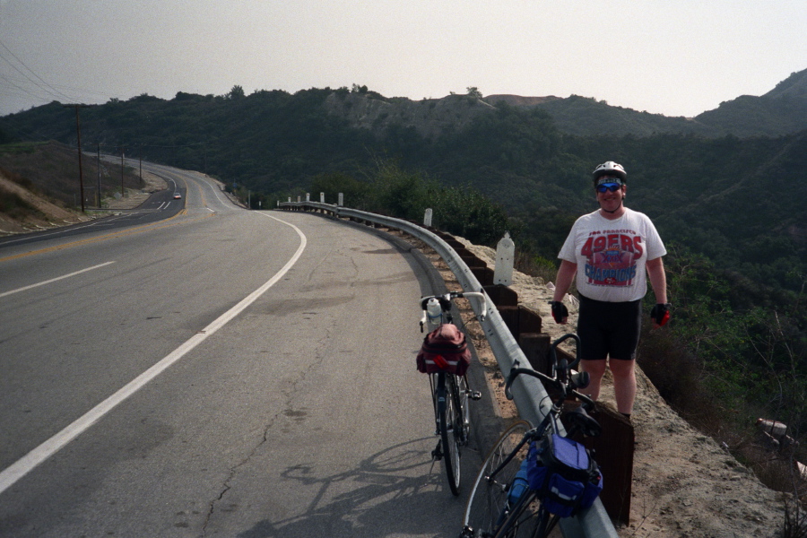 Chris on Santiago Canyon Road