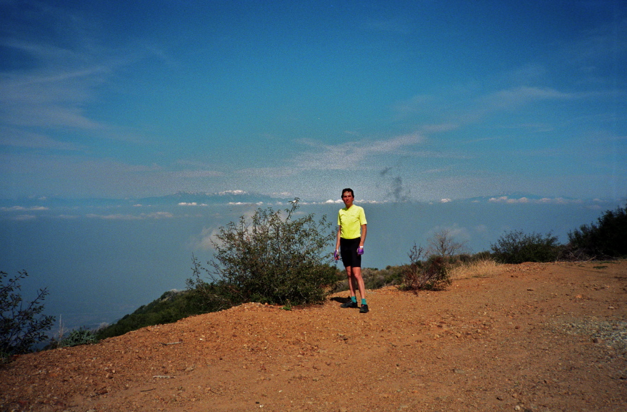 Bill on Santiago Peak (5687ft)