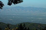 Mt. Hamilton across the Santa Clara Valley