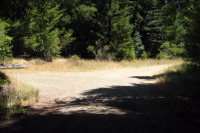 Old Haul Rd. at Bridge Trail (to the left) (470ft)