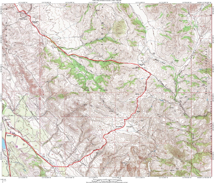 Browns Valley Detail Map