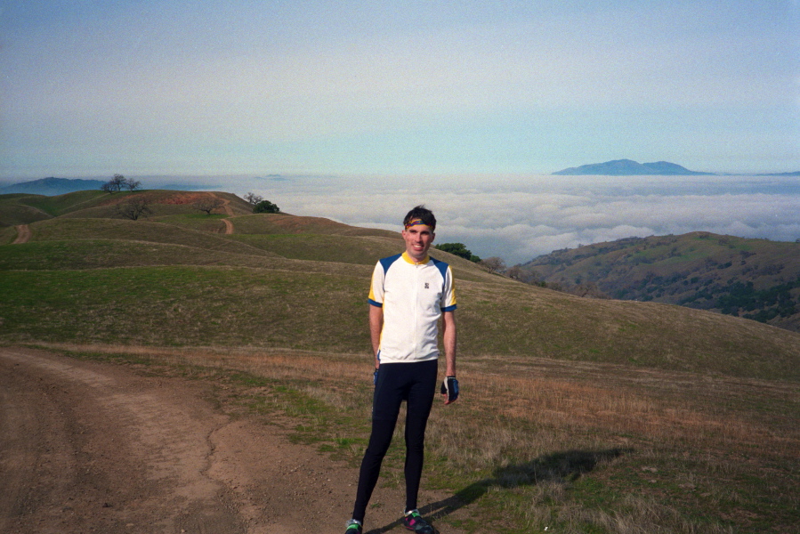 Bill on Apperson Ridge.