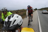 Riding south on CA1 near Pigeon Point (80ft)