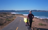 Bill on the Seaside bike path