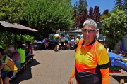 Randall Braun at the lunch stop