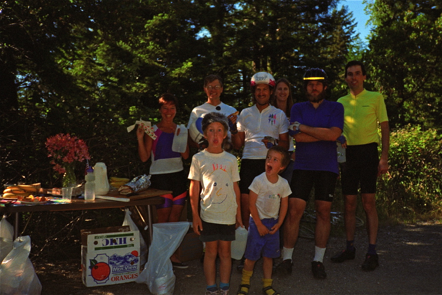 Top of Tunitas Creek Rd. rest stop.