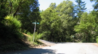 Four Corners Junction: Highland Way, Buzzard Lagoon, Eureka Canyon, and Ormsby Trail (1900ft)