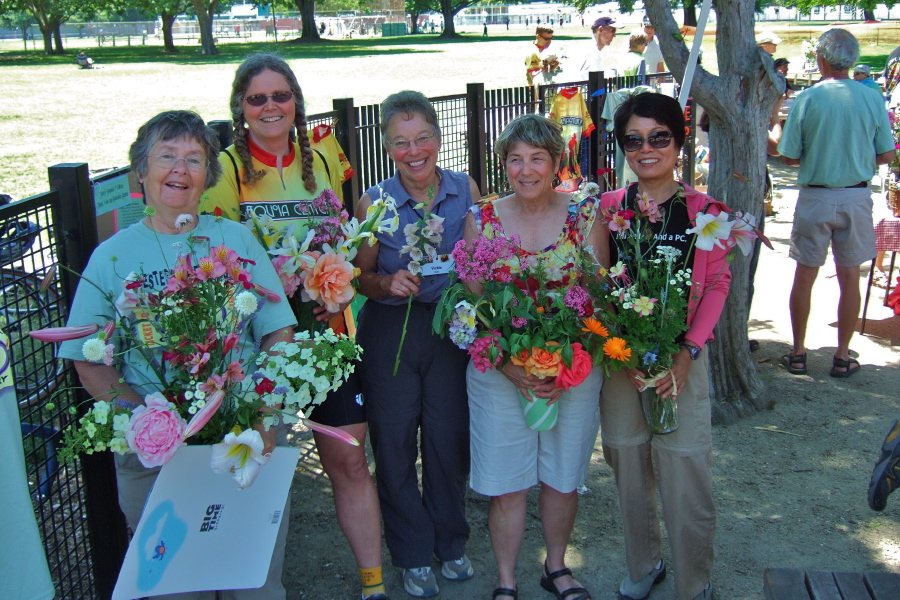 Floral Arrangements for Judy (Chair of Sequoia) and Mindy (WW President)