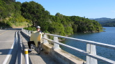 Bill at Crystal Springs Dam