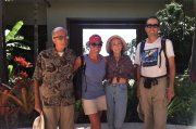 David, Laura, Kay, and Bill at the Grand Hyatt Lobby