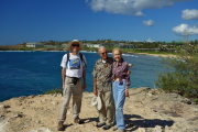 Bill, David, and Kay on Shipwreck Point