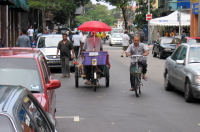 Work bicycles in Little India