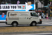 Typical work van in Singapore