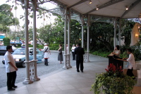 The Raffles Hotel, Main Entrance