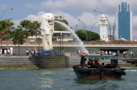 Singapore Merlion at Merlion Park (2)