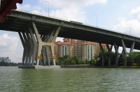 Benjamin Sheares Bridge, longest bridge in Singapore