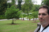 Bill at the Singapore Botanical Gardens