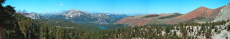 Lower Sherwin Crest and Lake Mary Panorama