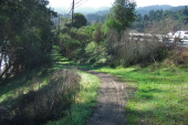 Bike path between Lexington Reservoir and CA17