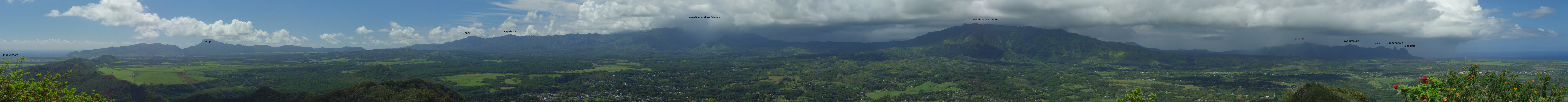 Panorama to the west from the summit of Sleeping Giant (2)