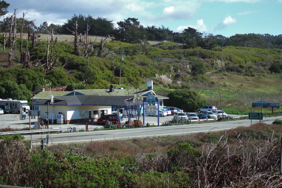 Gazos Creek Beach House and Grill.