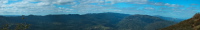 Skyline Ridge and Lyndon Canyon Panorama from Weaver Rd.