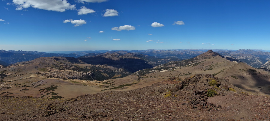 Sonora Peak Panorama west