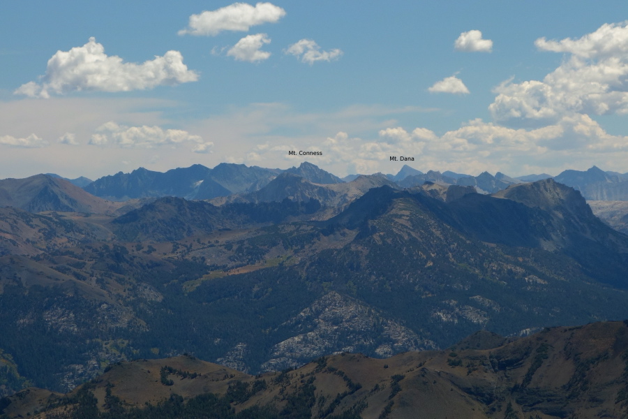 Peaks of northern Yosemite