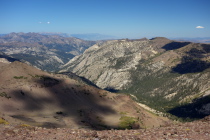 View to the north down East Fork Carson River through White Canyon