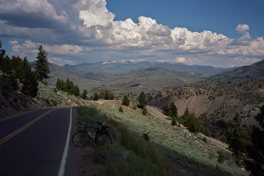 View when descending Sonora Pass (east).