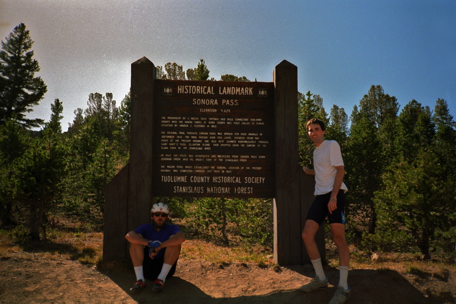 Jude and Bill at Sonora Pass.