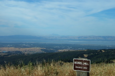 Mt. Diablo and San Francisco Bay from Borel Hill