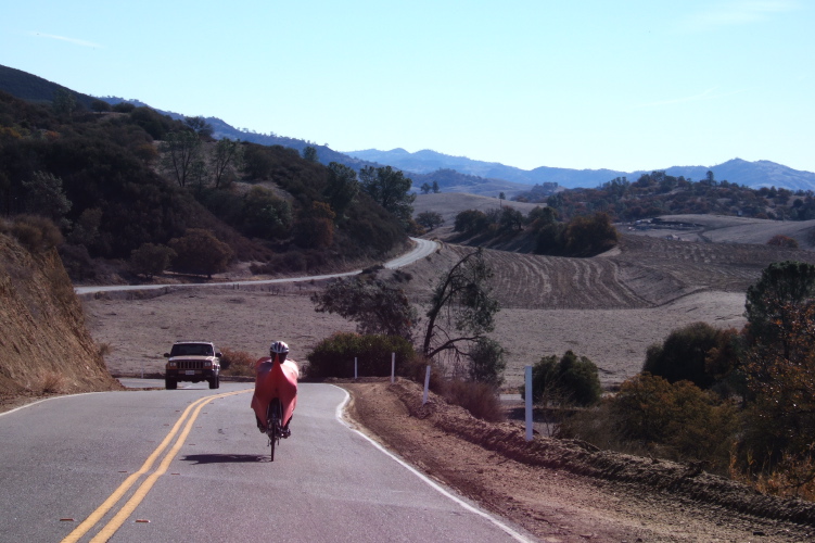 The short, steep drop to Coalinga Rd. (1800ft)