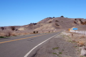 Looking north on CA25 from CA198.