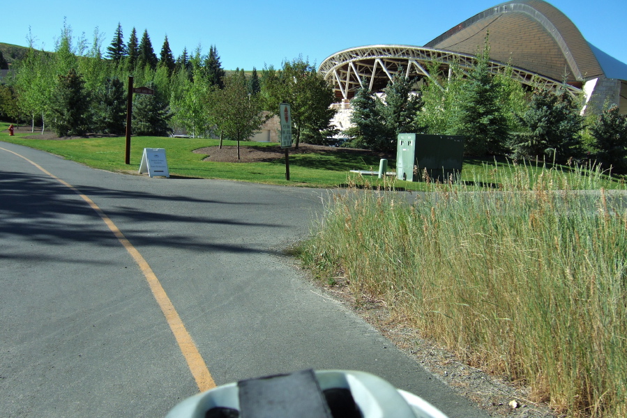 Passing the Sun Valley Pavillion